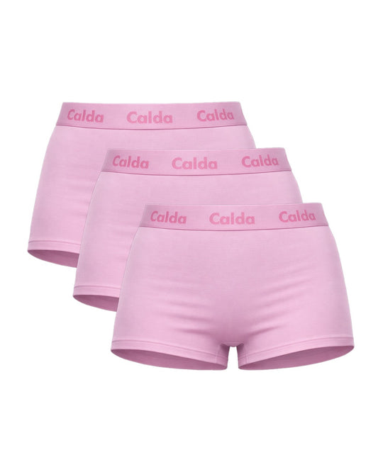CALDA 3 Women's Essence Boyshort - Rose Gold Pink