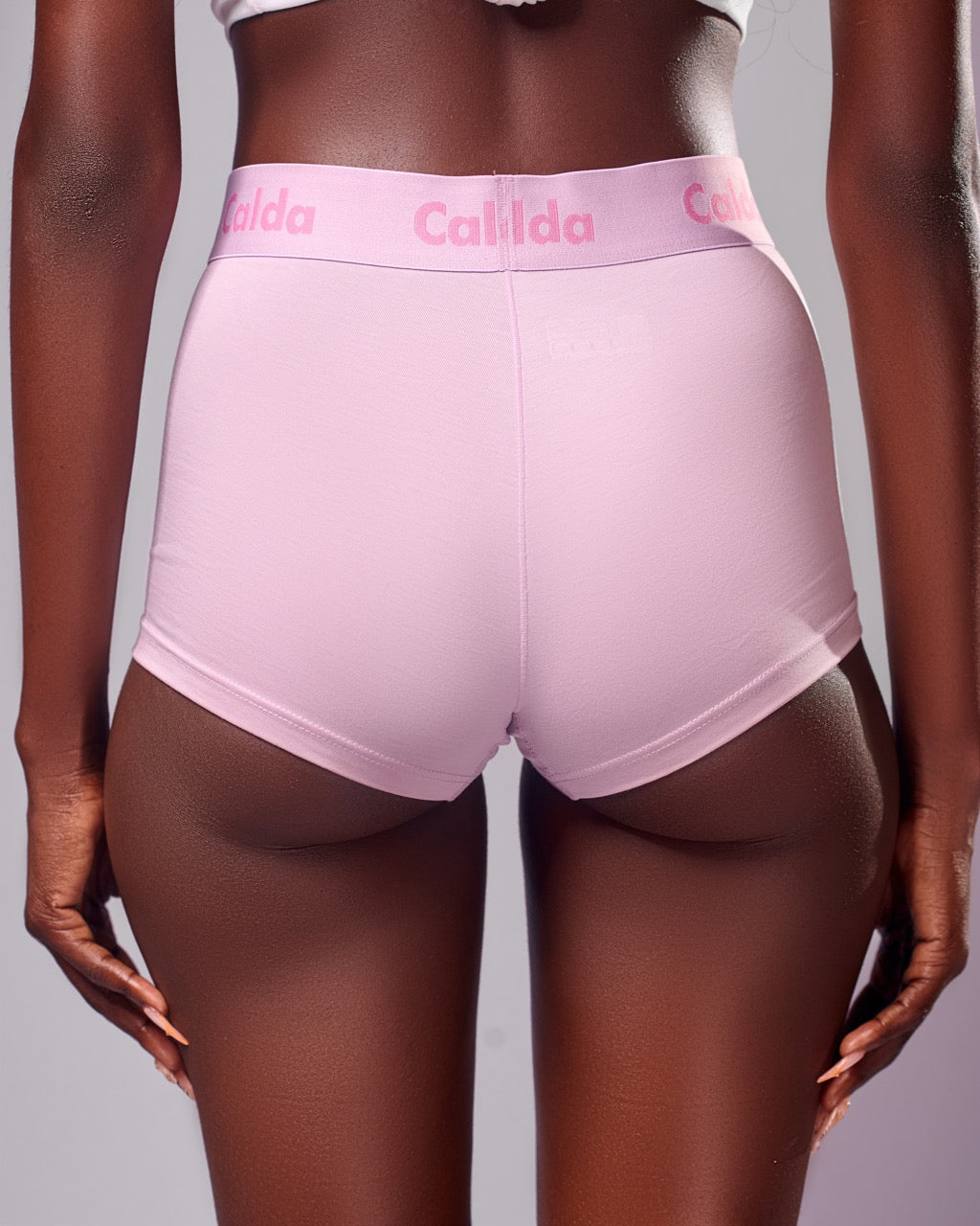 CALDA 3 Women's Essence Boyshort - Rose Gold Pink
